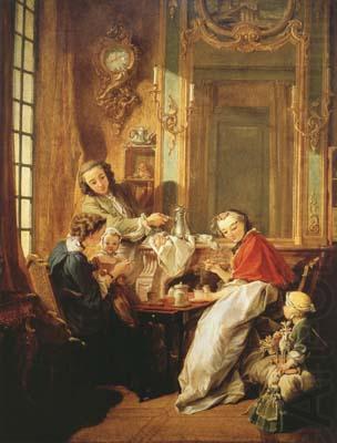 Francois Boucher The Breakfast (mk08) china oil painting image